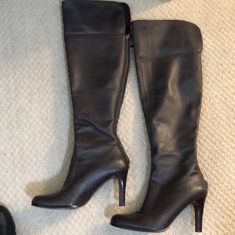 Ralph Lauren Chocolate Leather boots